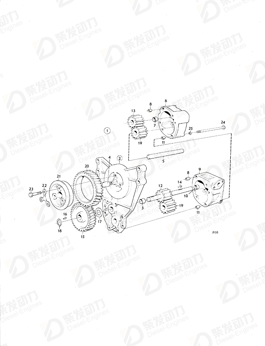 volvo penta Woodruff key 910115 Drawing volvo penta Woodruff key 910115 Drawing